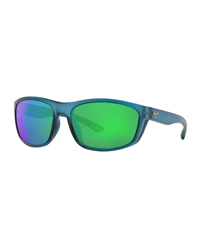 Maui Jim Unisex Polarized Sunglasses, Nuu Landing Mj000735