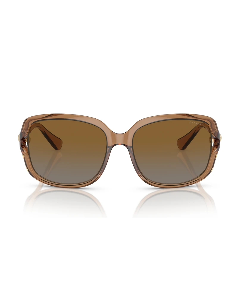 Coach Women's L149 Polarized Sunglasses, Gradient HC8169