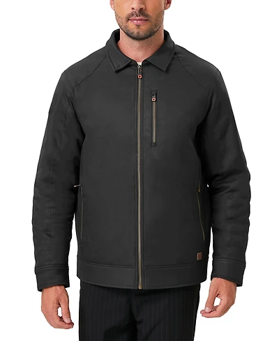 Hawke & Co. Men's Flannel Lined Chore Jacket