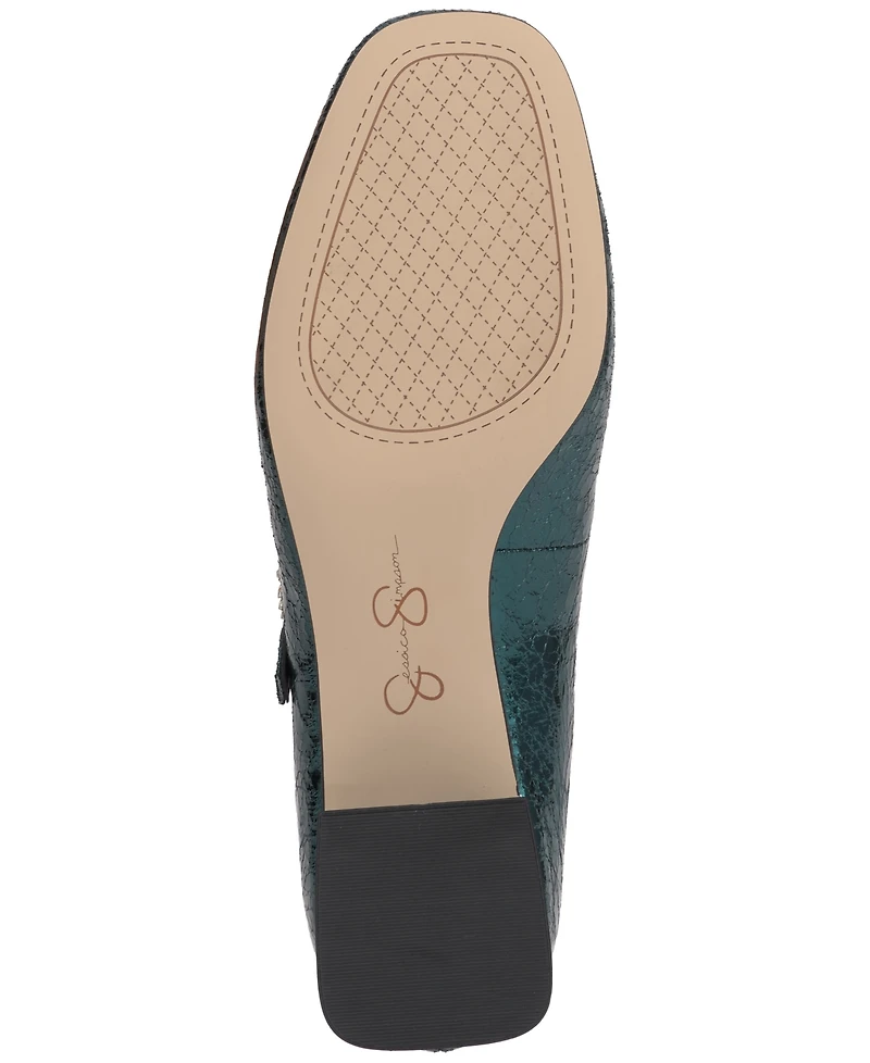 Jessica Simpson Women's Treen Block-Heel Mary Jane Pumps