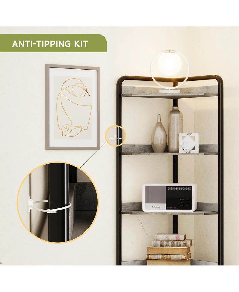 gaomon Corner Cabinet with Storage