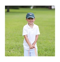 Bits & Bows Boys Boys Horse Baseball Hat in Hunter Green