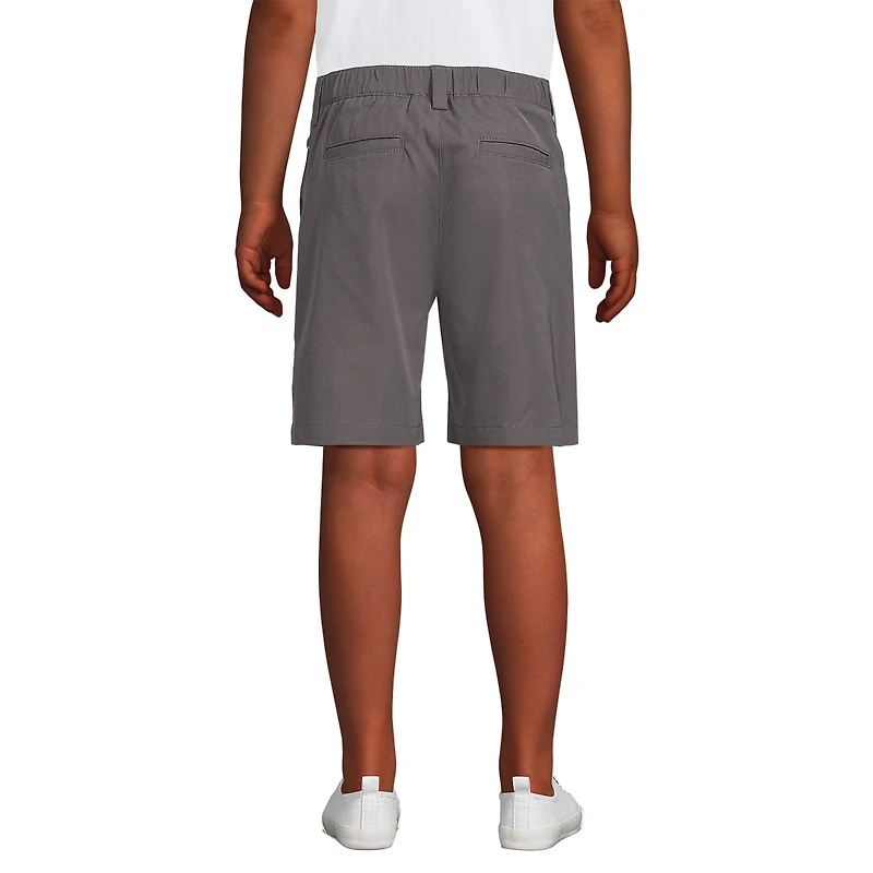 Lands' End Little Boys Classic Active Performance Chino Shorts