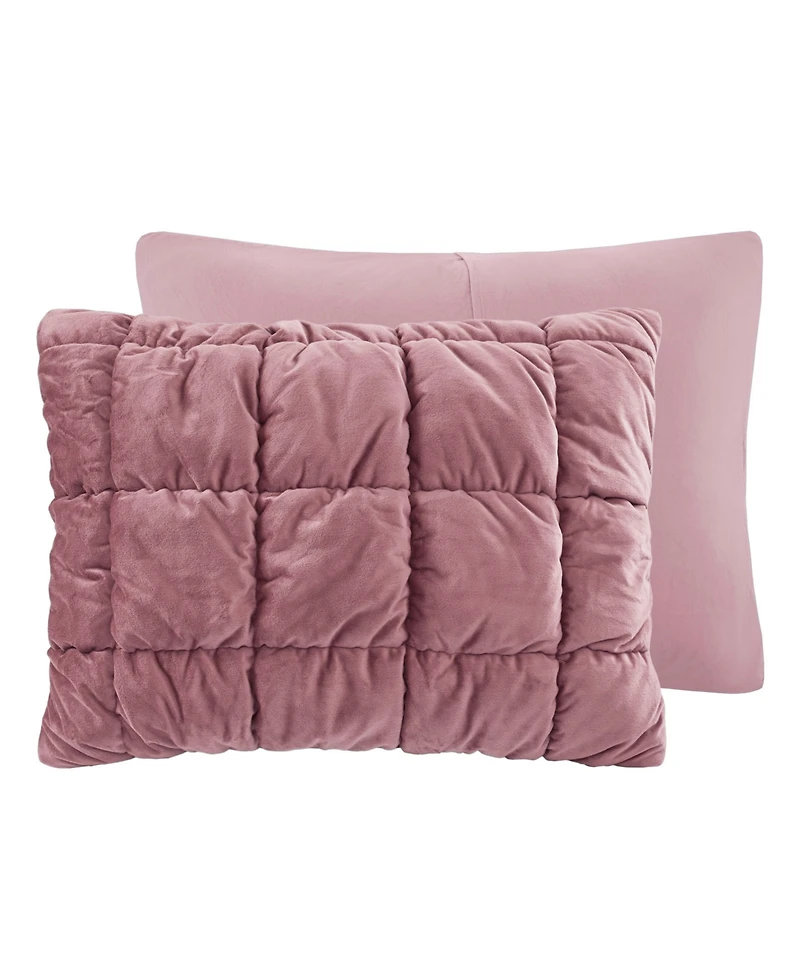 Intelligent Design Velvet Dream Puff -Pc. Comforter Set