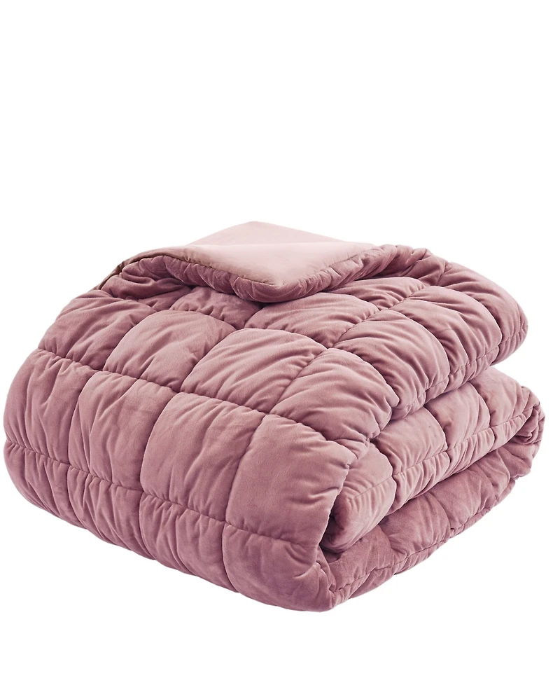 Intelligent Design Velvet Dream Puff -Pc. Comforter Set