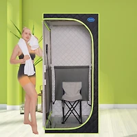 Streamdale Furniture Portable Plus Type Full Size Far Infrared Sauna Tent. Spa, Detox, Therapy And Relaxation
