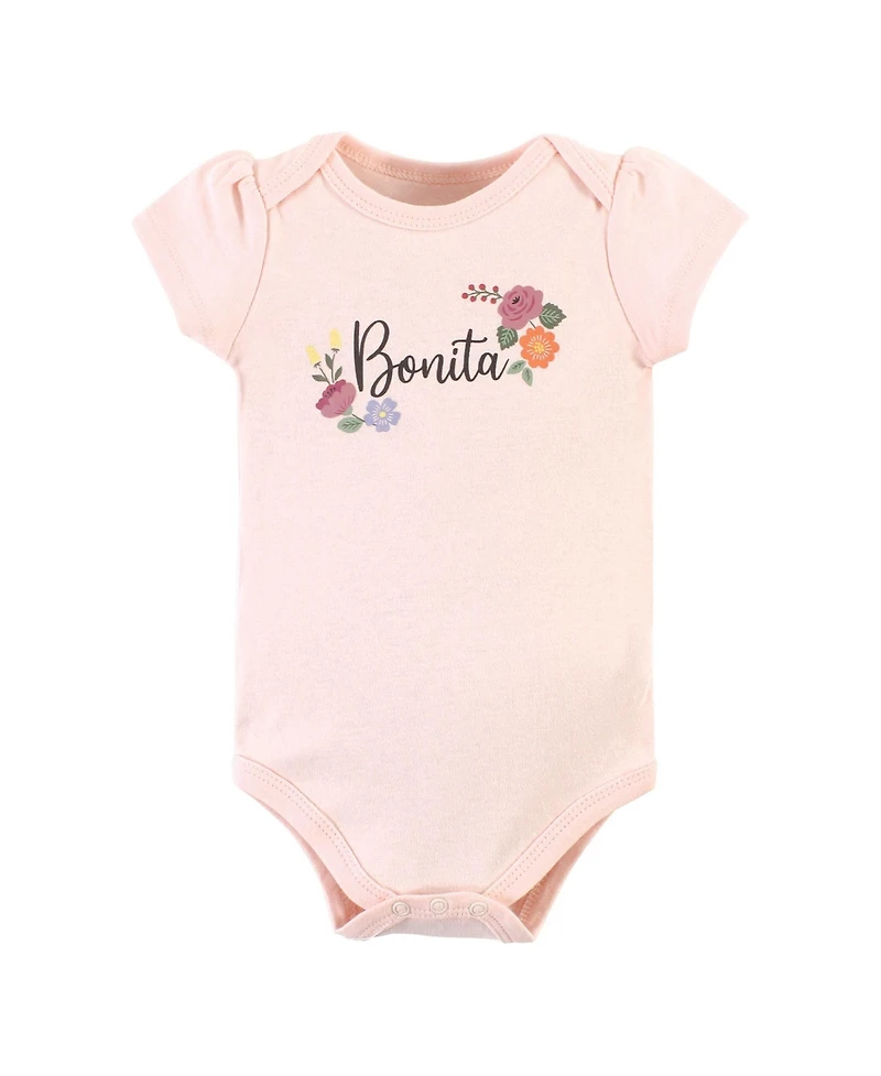 Hudson Baby Girls 2 Bodysuits and Pant