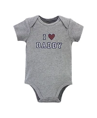 Hudson Baby Boys Essential Cotton Bodysuits 5-Piece Set