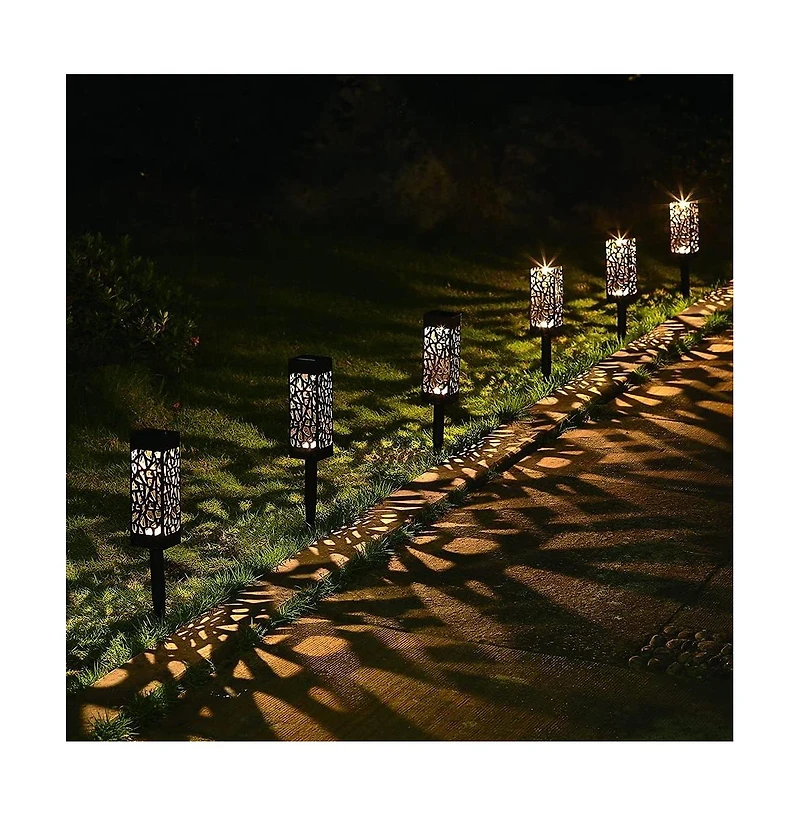 Maggift Solar Led Garden Lights for, Automatic Led Halloween Christmas Decorative Landscape Lighting
