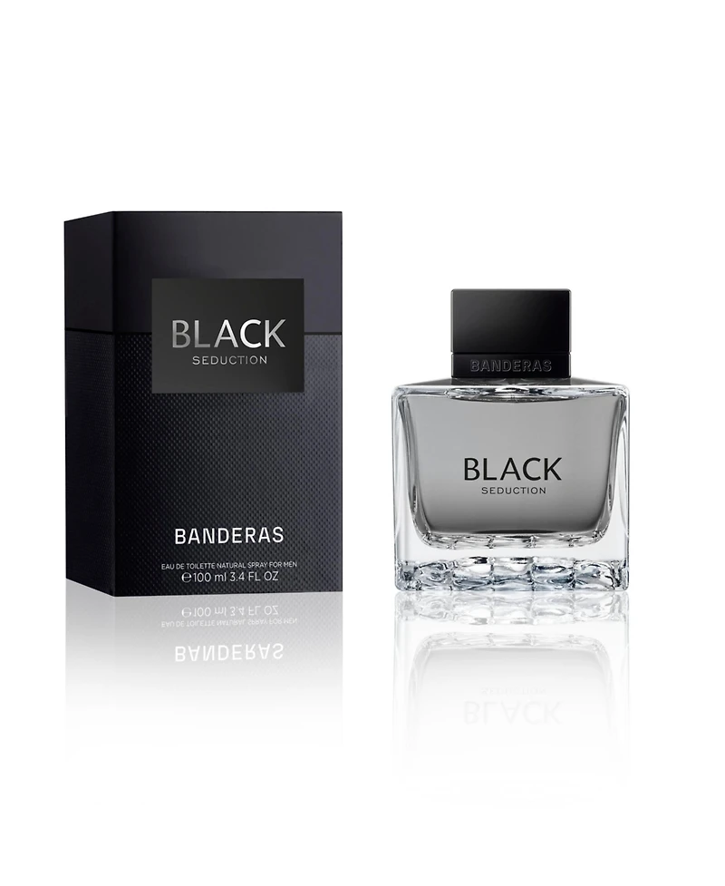Banderas Perfumes Black Seduction for men Eau de Toilette 3.4Oz / 100 ml