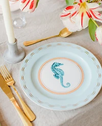 Yvonne Ellen Under the Sea Dinner Plates, Set of 4