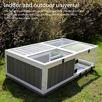 Streamdale Wooden Tortoise House for Indoor/Outdoor Small Animals