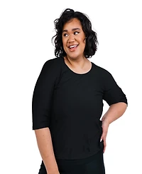 Calypsa Plus Loose Fit Margaux Swim Top