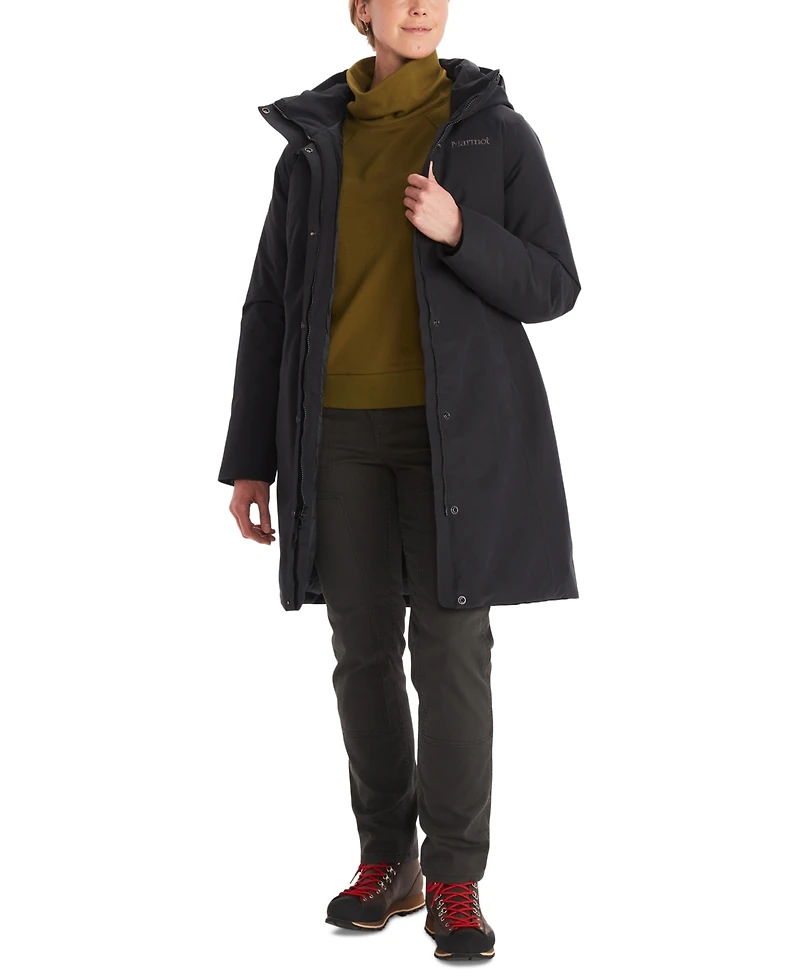 Marmot Women's Chelsea Hooded Waterproof Down Coat
