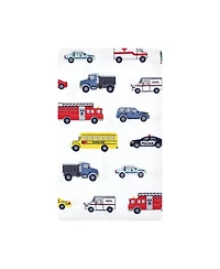 Hudson Baby Boys Ten-Piece Cotton-Poly Flannel Burp Cloth Set Blend