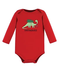 Hudson Baby Boys 3Pc Long Sleeve Bodysuit and Pant