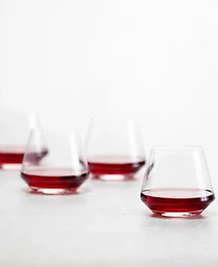 Zwiesel Glas Pure Stemless Wine Tumbler Burgundy 17.1oz - Set of 6