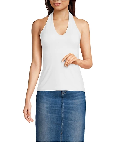 Lands' End Women's Slender Halter Top