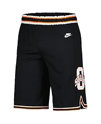 Nike Men's Black Oklahoma State Cowboys Retro Replica Basketball Shorts