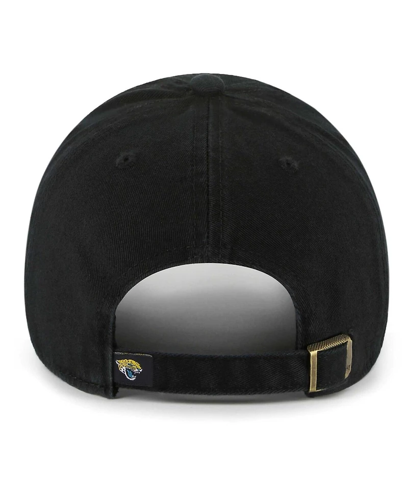 '47 Brand Men's Black Jacksonville Jaguars Pride Cleanup Adjustable Hat