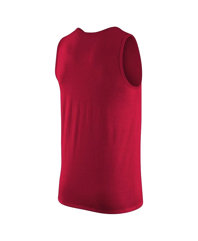 Nike Men's Crimson Washington State Cougars Tank Top