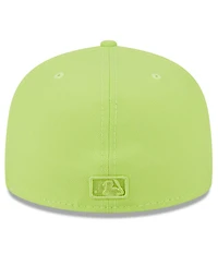 New Era Men's Neon Green Chicago White Sox 2023 Spring Color Basic 59FIFTY Fitted Hat
