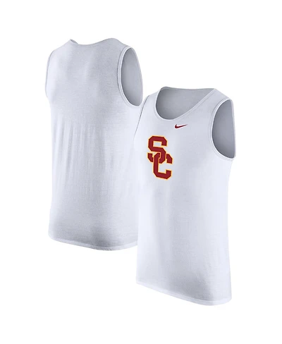 Nike Men's White Usc Trojans Tank Top
