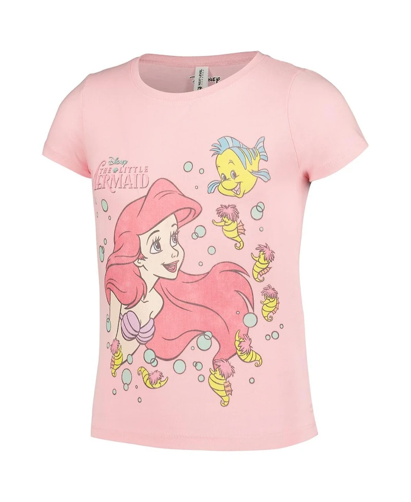 Mad Engine Big Boys and Girls The Little Mermaid Ariel Friends T-Shirt