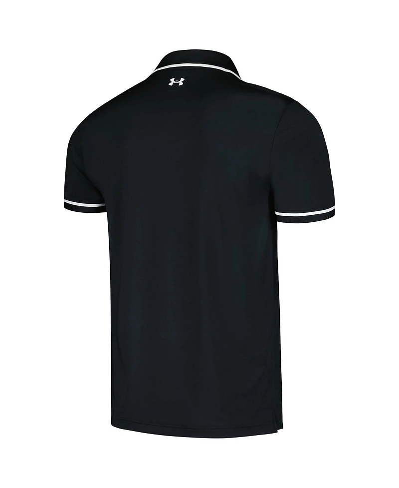 Under Armour Men's Black Northwestern Wildcats T2 Tipped Performance Polo