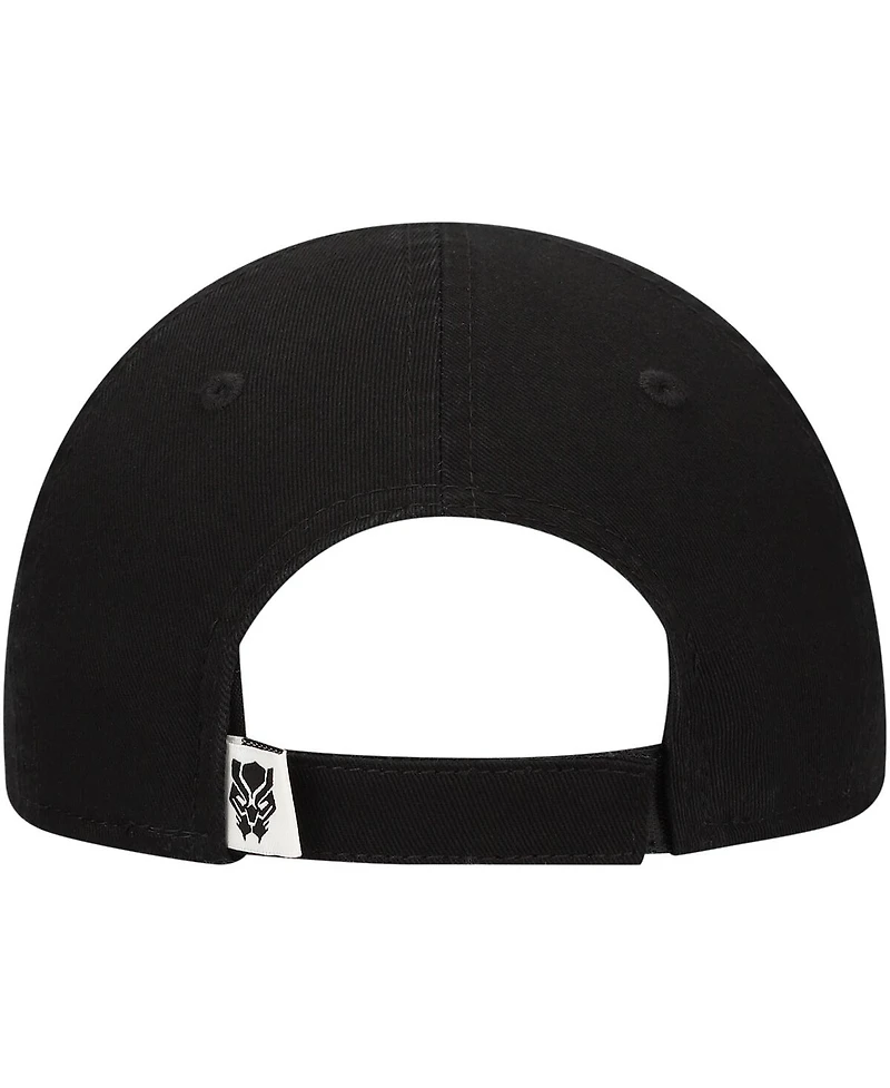 New Era Toddler Black Black Panther 9TWENTY Adjustable Hat