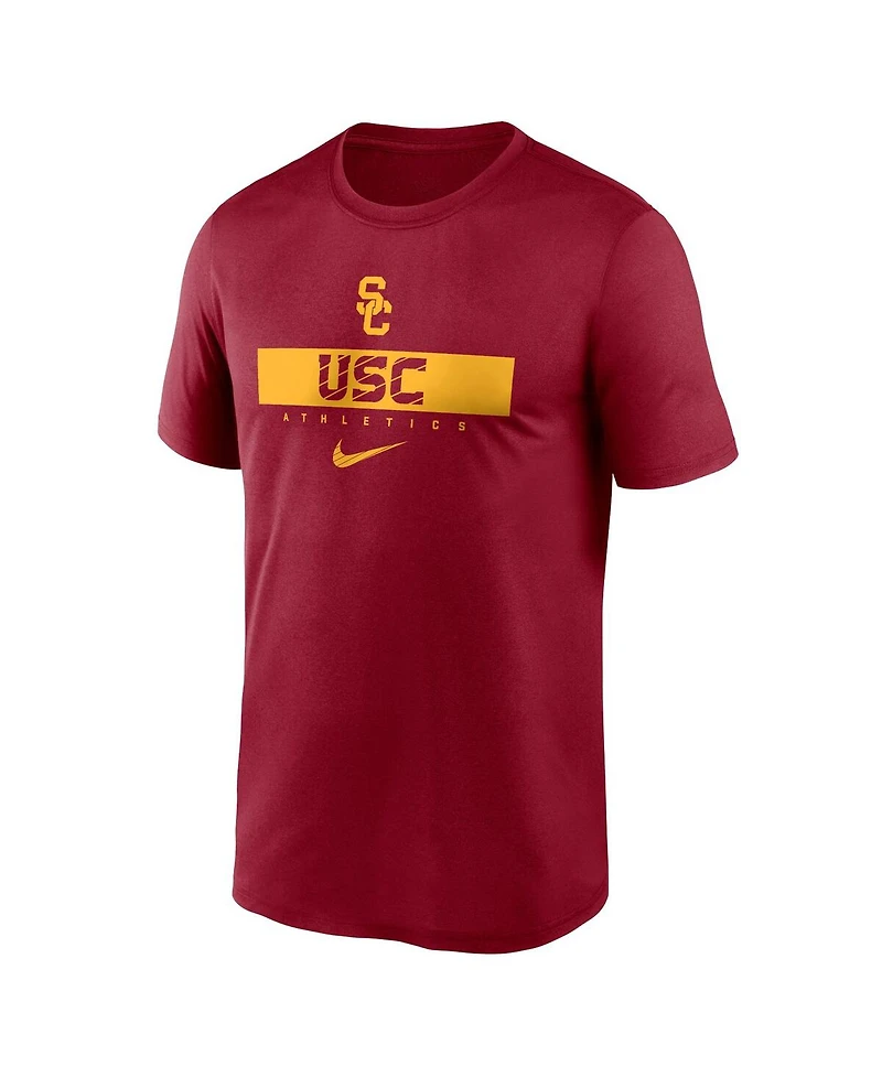 Nike Men's Cardinal Usc Trojans 2024 Sideline Legend Performance T-Shirt