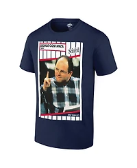 Ripple Junction Men's Navy Seinfeld New York Baseball T-Shirt