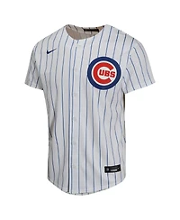 Nike Big Boys and Girls Dansby Swanson White Chicago Cubs Home Game Player Jersey