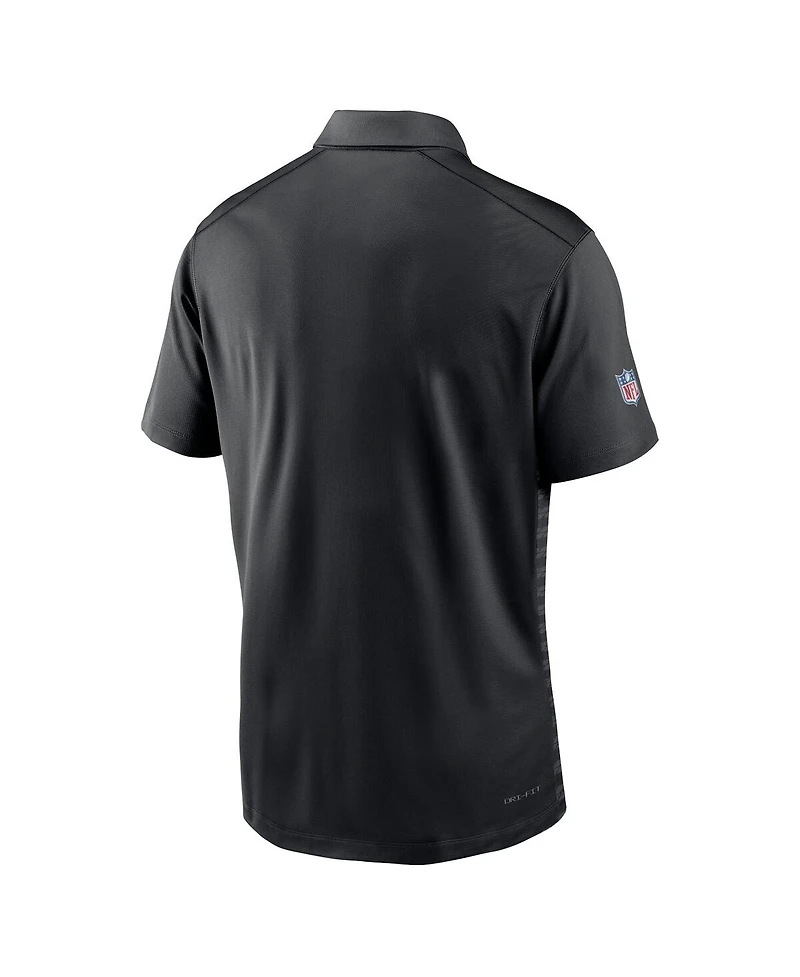 Nike Men's Black New York Jets 2024 Sideline Victory Performance Polo