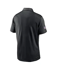 Nike Men's Black New York Jets 2024 Sideline Victory Performance Polo