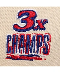 Mitchell & Ness Men's Cream/Red Detroit Pistons 3x Nba Champions Soul Legacy Defined Snapback Hat