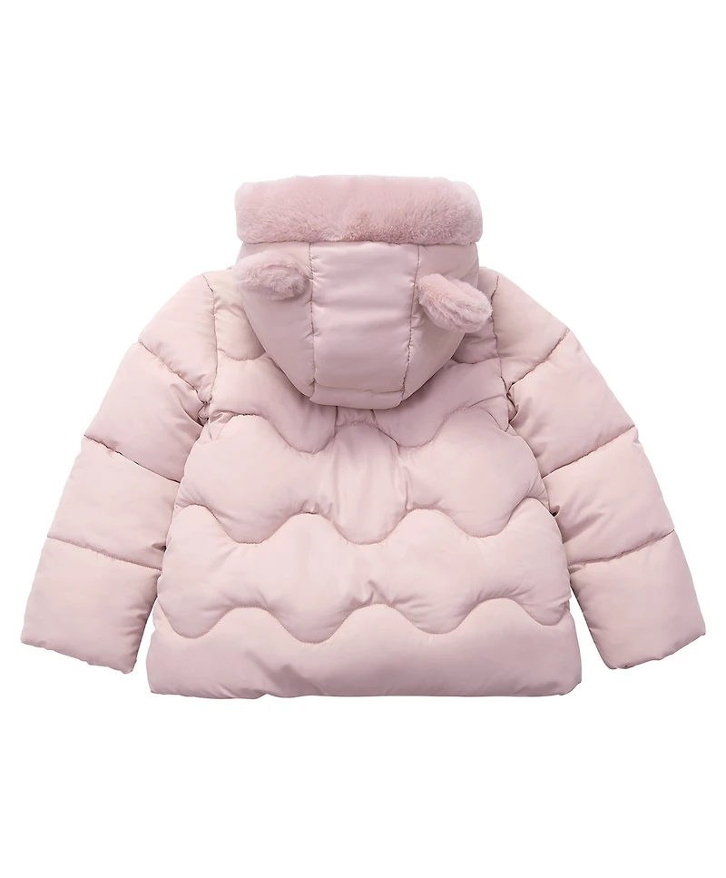 Rokka&Rolla Toddler Girls Soft Lined Puffer Jacket 2T-5T