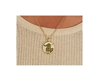 Sterling Silver Birth Flower Pendant Necklace