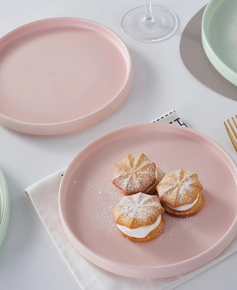 Stone Lain Stella Porcelain Dinner Plates, Set of 6