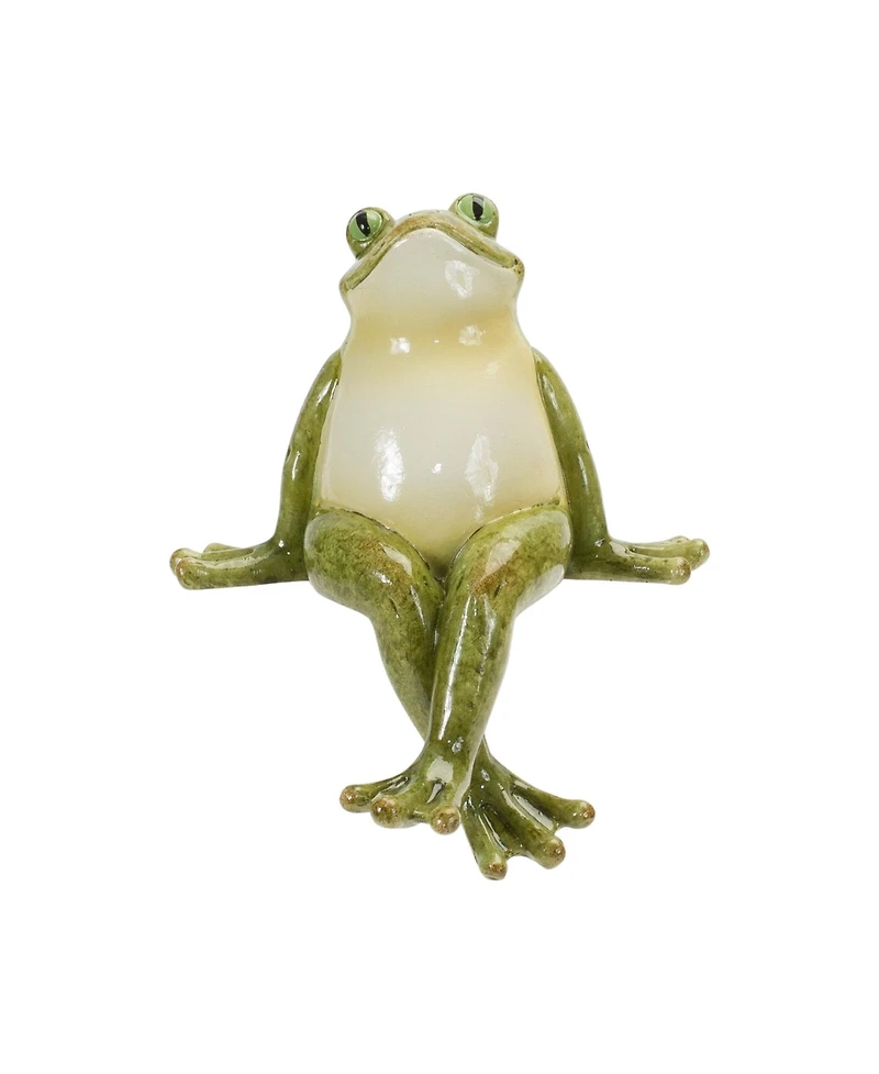 Slickblue Stone Garden Frog Shelf Sitter (Set of 3)
