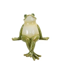 Slickblue Stone Garden Frog Shelf Sitter (Set of 3)