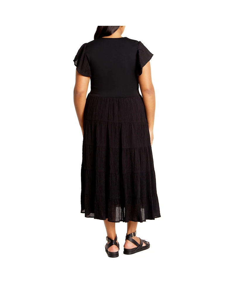 City Chic Plus Marley Dress