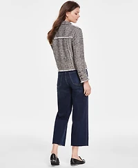 Liverpool Los Angeles Women's Stride Cropped Wide-Leg Jeans
