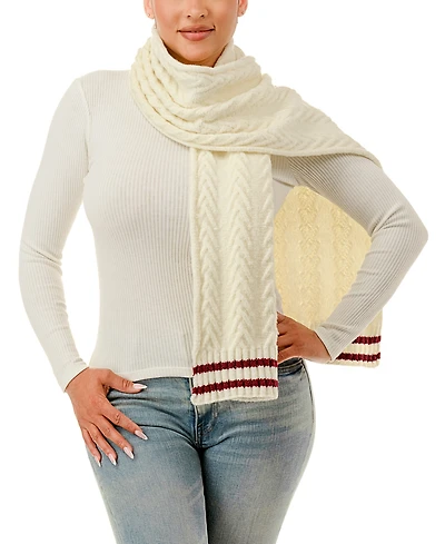 Marcus Adler Knit Varsity Scarf