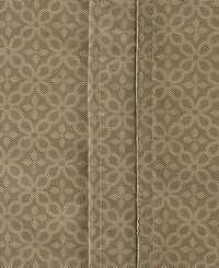 Design Imports Lattice Print Outdoor Tablecloth with Zipper 60 Round