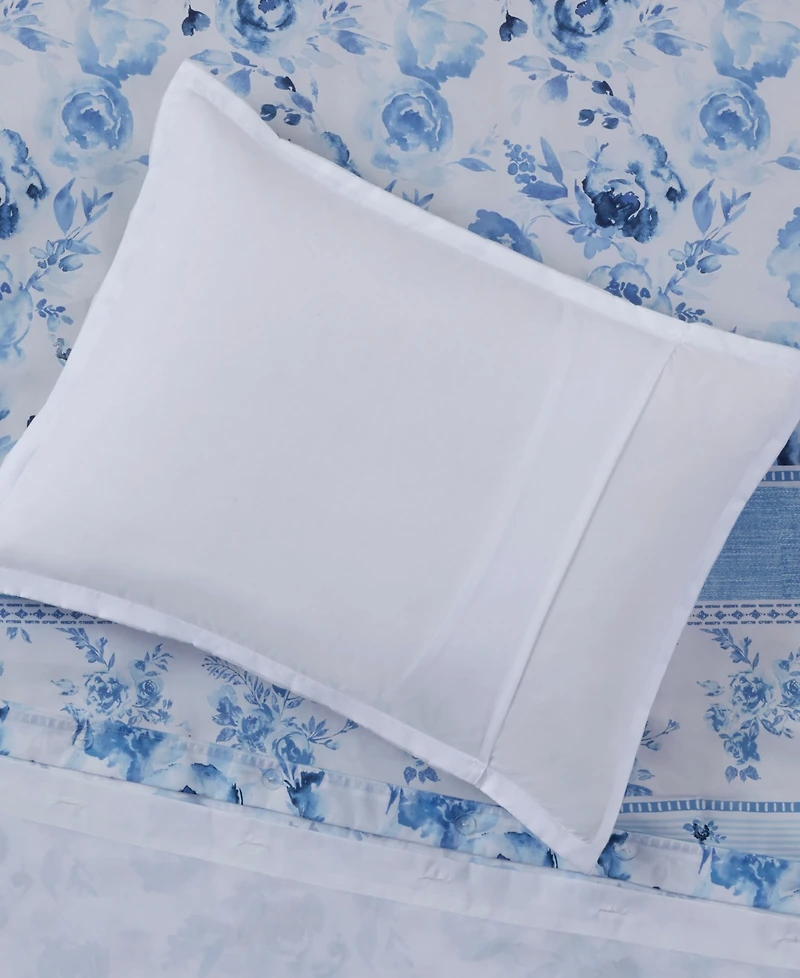 Intelligent Design Christa Floral Striped 2-Pc. Duvet Cover Set, Twin/Twin Xl