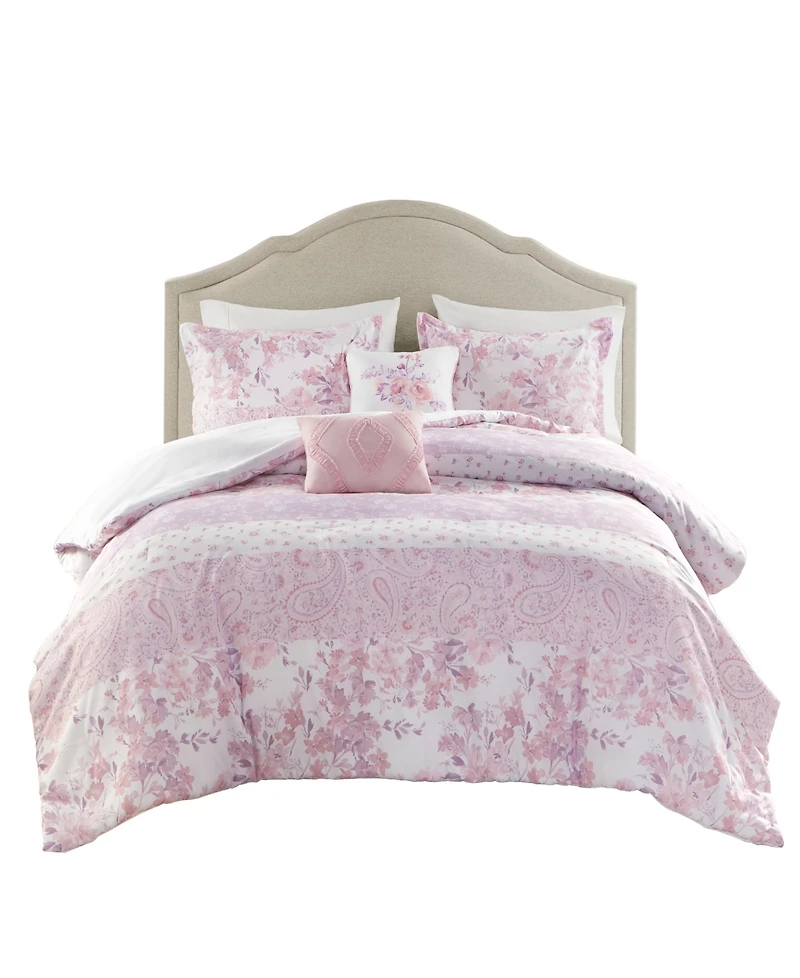 Intelligent Design Oliena Floral Paisley 5-Pc. Comforter Set, Full/Queen