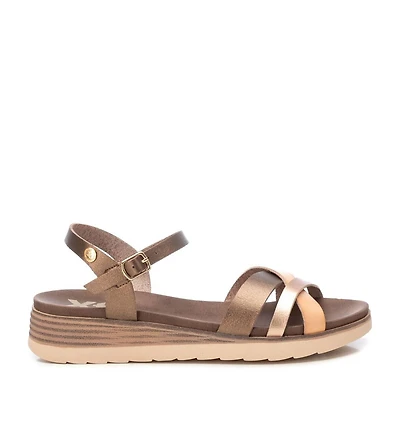 Women's Low Wedge Strappy Sandals By Xti