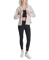 Dkny Women's Tech Ottoman Full-Zip Hoodie