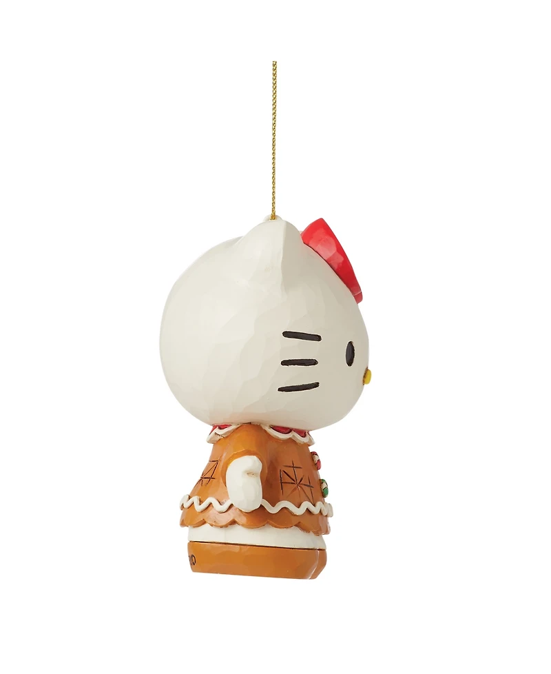 Jim Shore Sanrio Hello Kitty Gingerbread Holiday Ornament